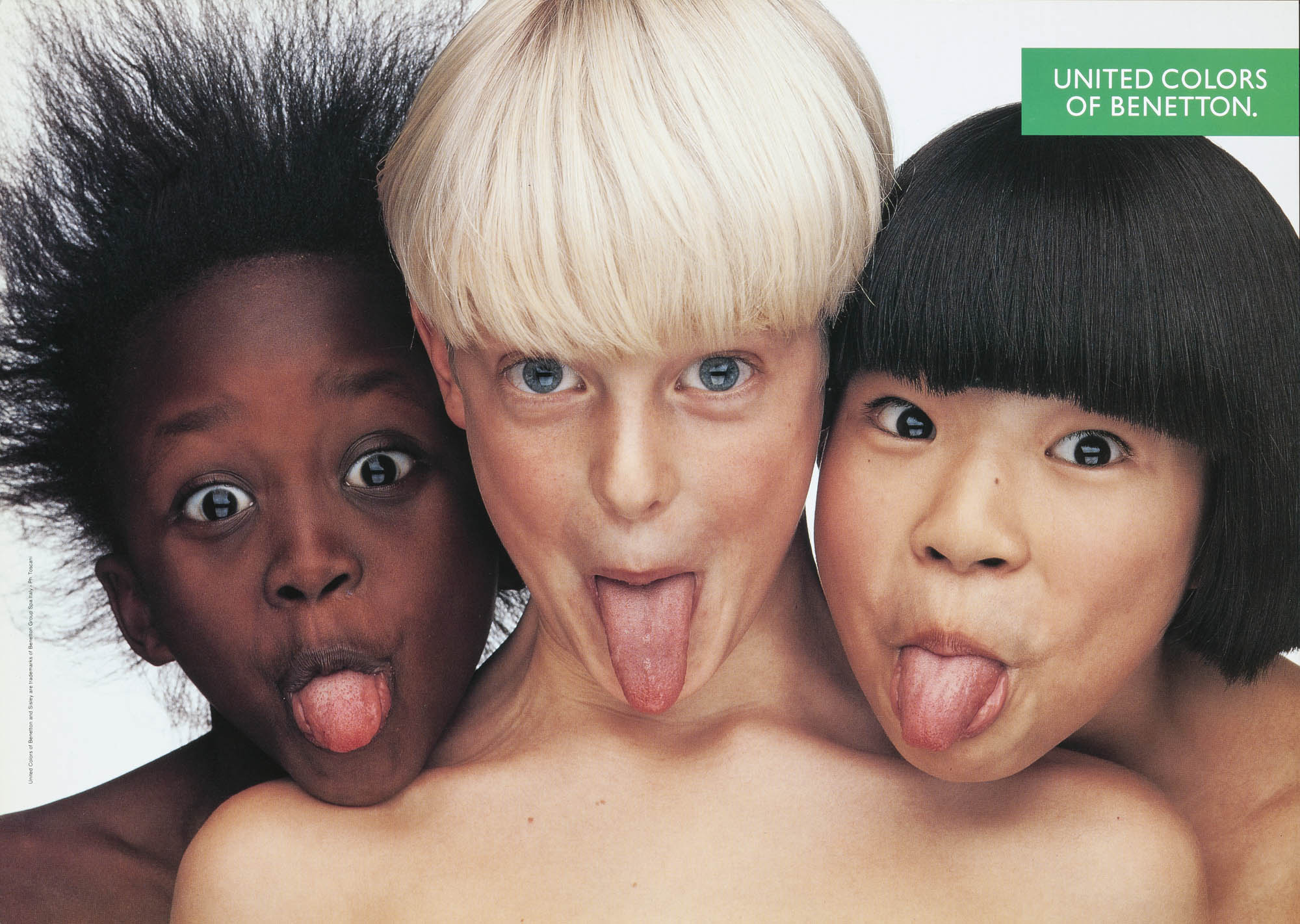 United Colors of Benetton. Oliviero Toscani Plakat