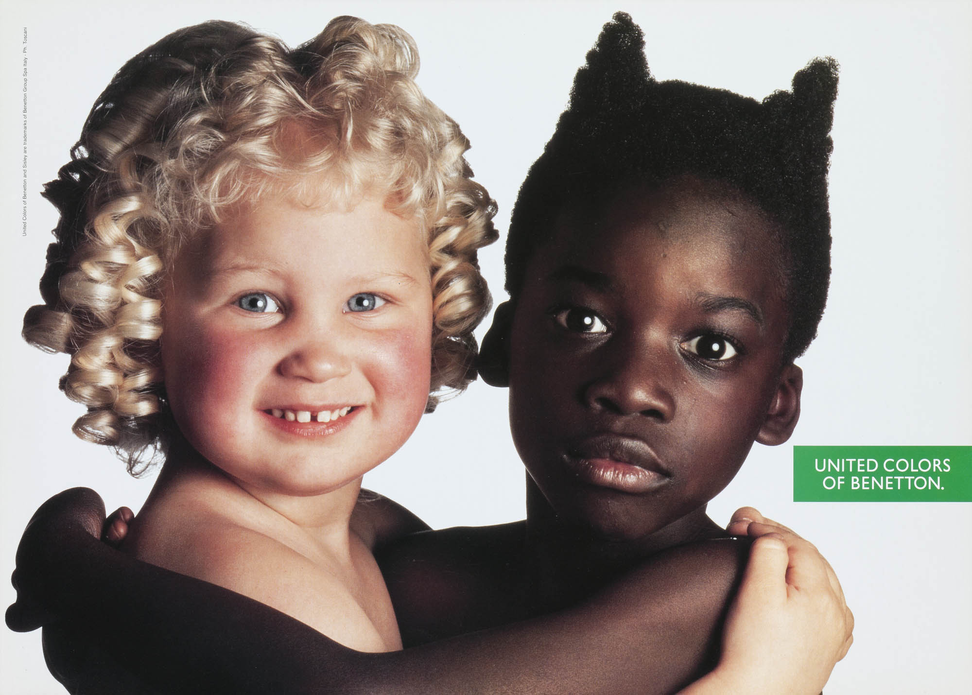 United Colors of Benetton. Oliviero Toscani Affiche