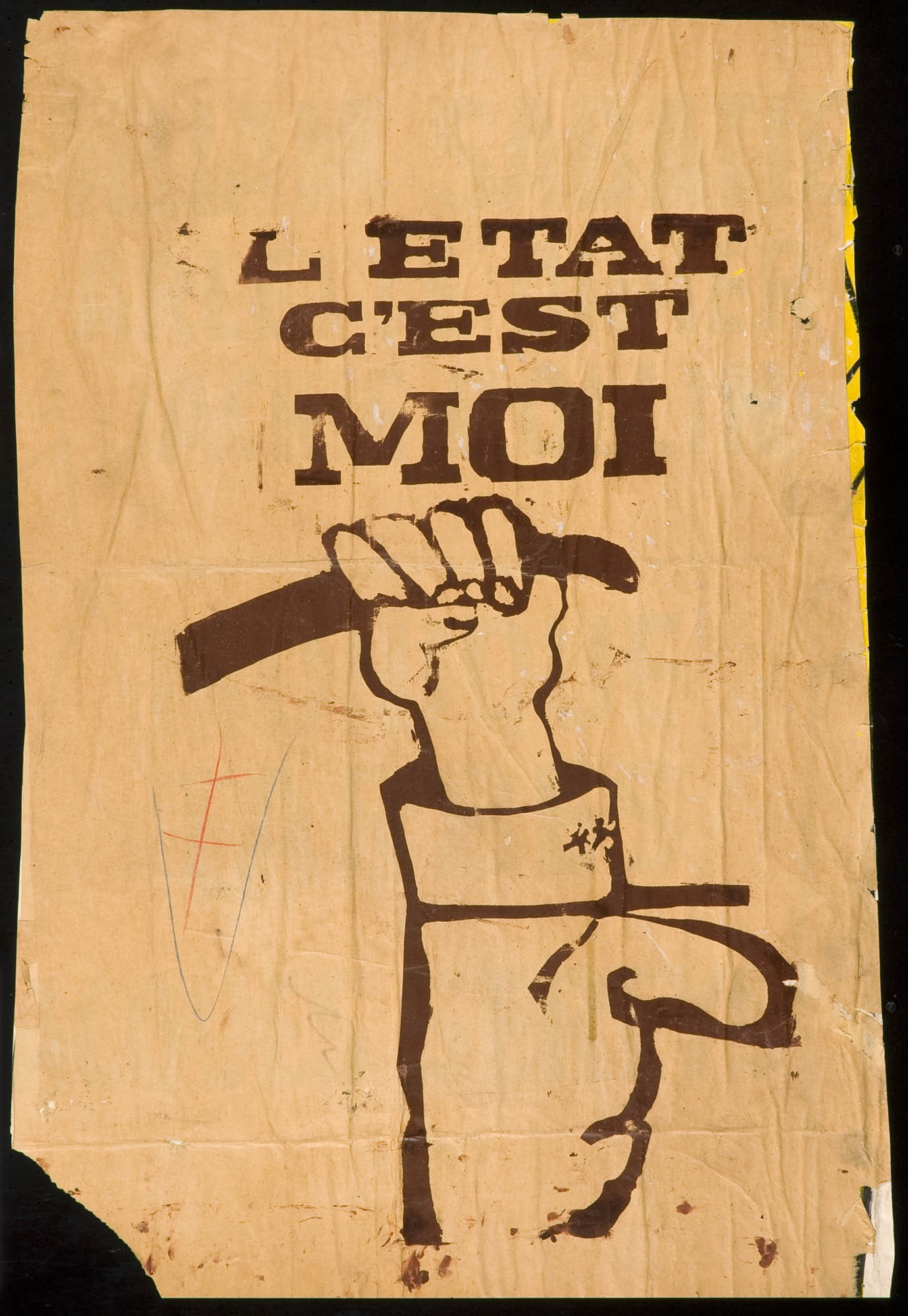 Laissez-moi encore dix ans je reprendrai vos augmentations! Atelier Populaire Plakat