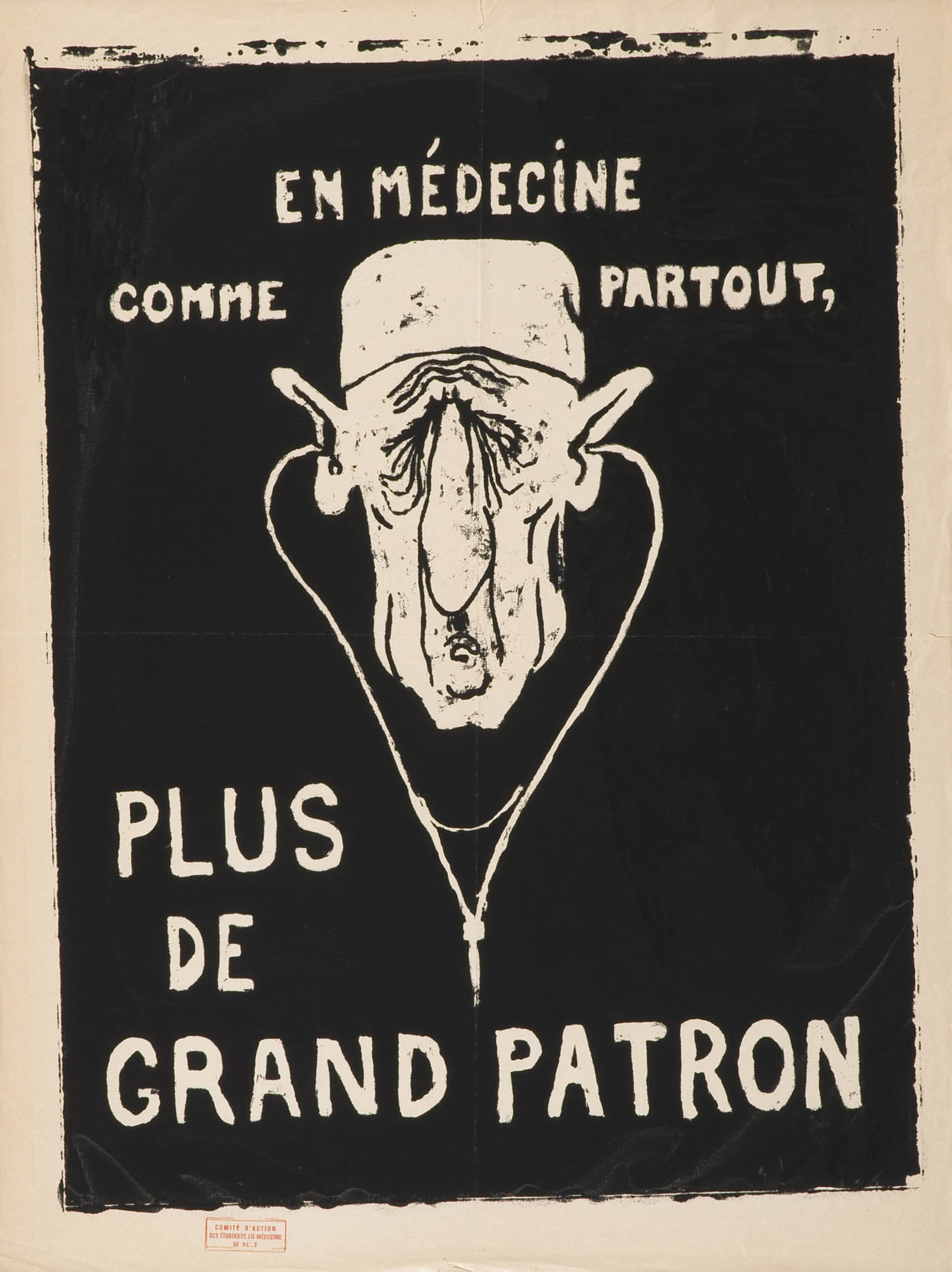 Laissez-moi encore dix ans je reprendrai vos augmentations! Atelier Populaire Plakat