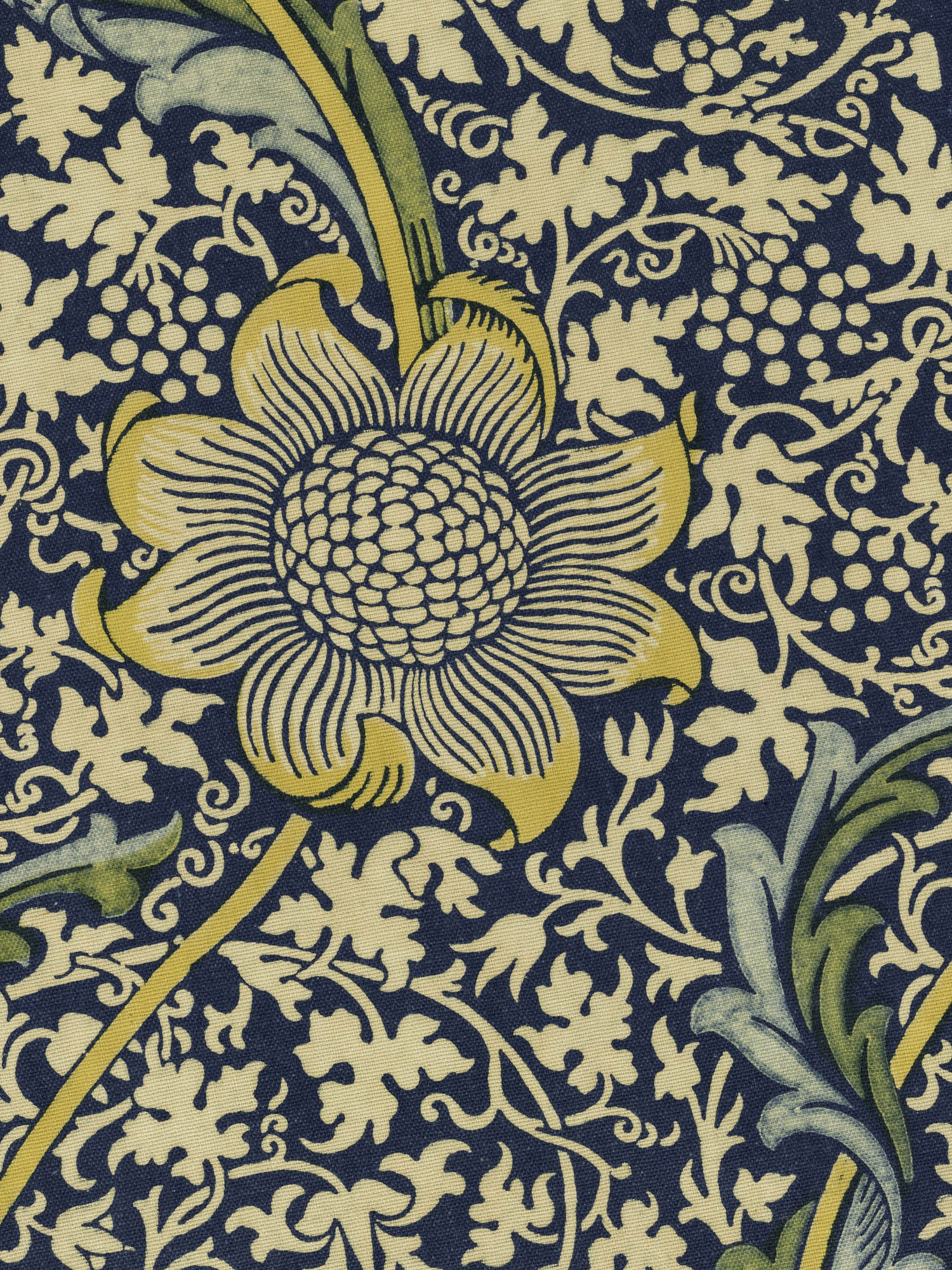 Honeysuckle William Morris Tissu décoratif