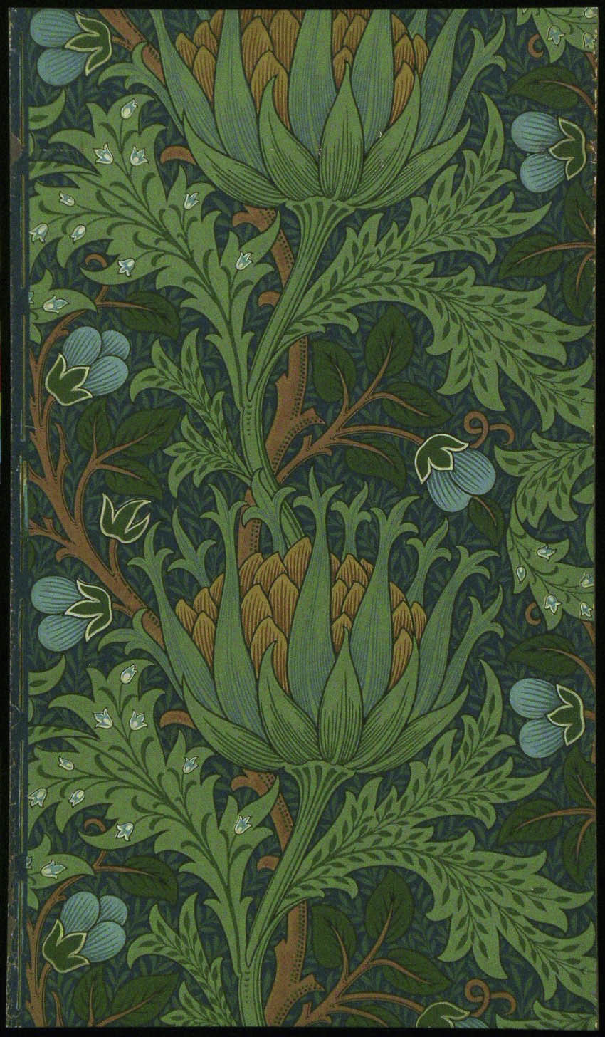 Honeysuckle William Morris Tissu décoratif