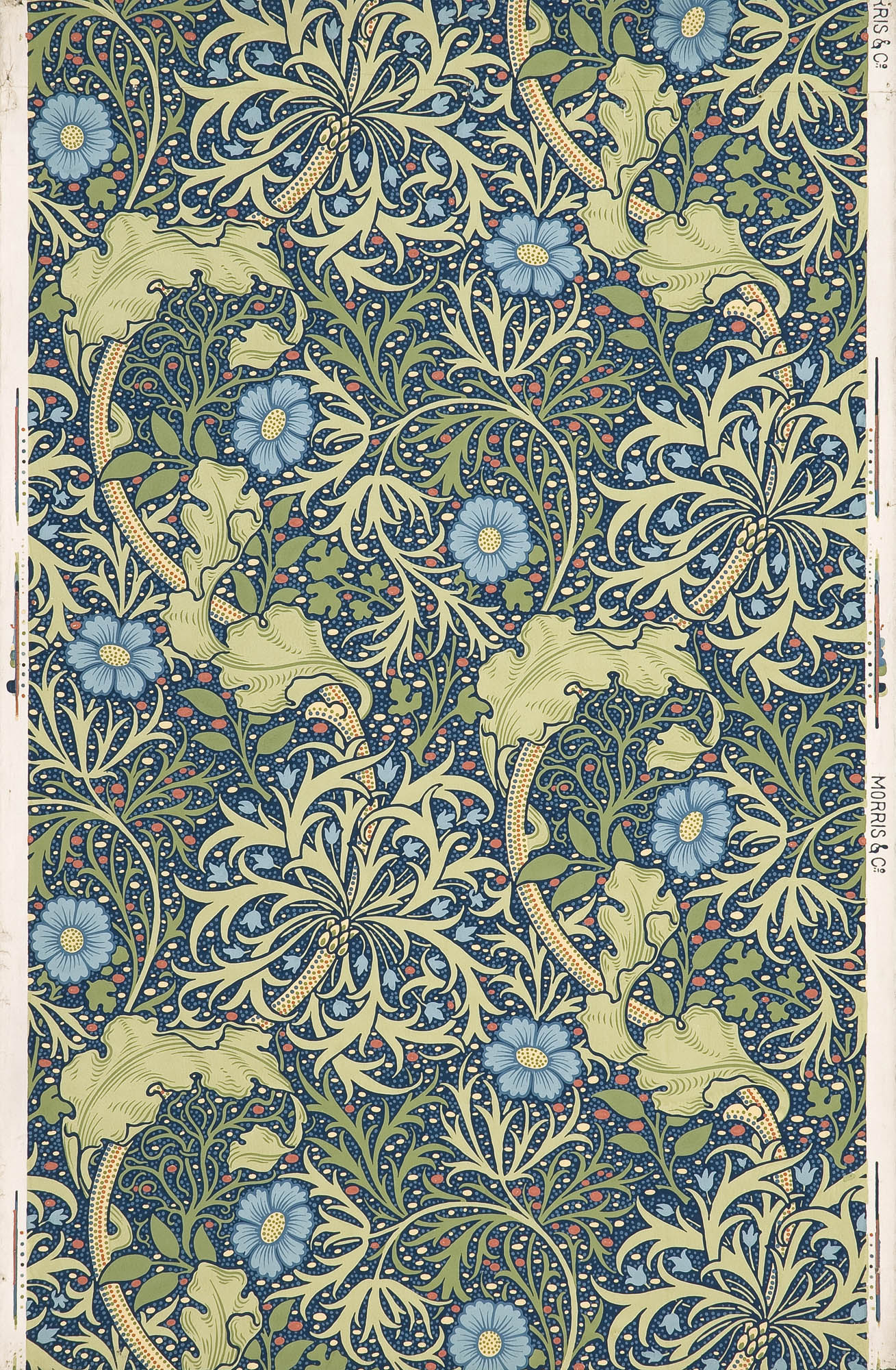 Honeysuckle William Morris Tissu décoratif