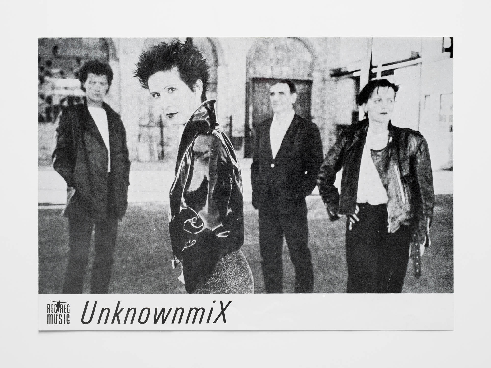 Unknownmix – UX Hans-Rudolf Lutz Pochette de disque (recto et verso)