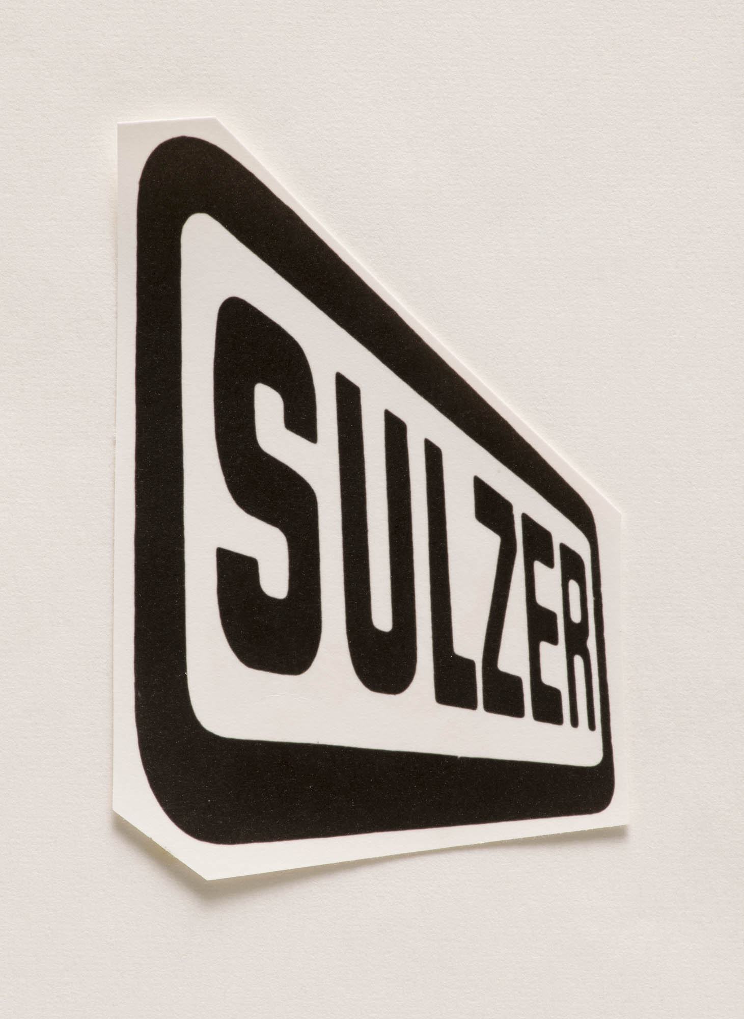 Sulzer Anton Stankowski Mise au net logo en perspective