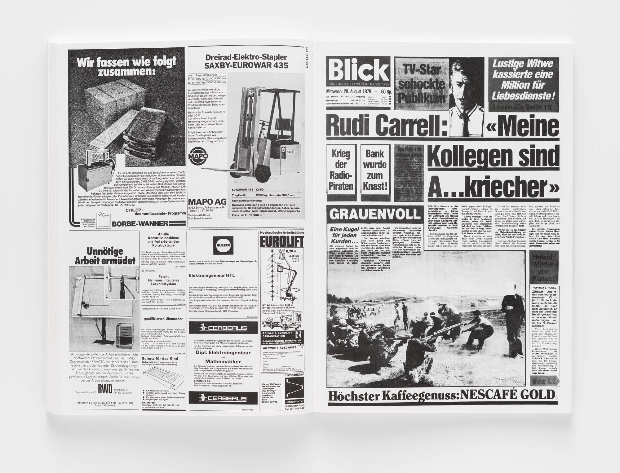 1979 – Eine Art Geschichte, Band 2 Hans-Rudolf Lutz Buch