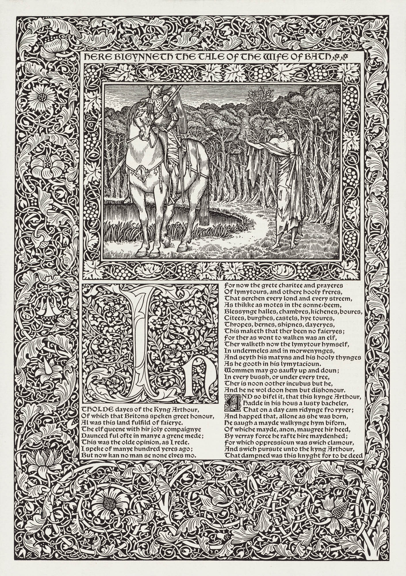 The Works of Geoffrey Chaucer William Morris Livre