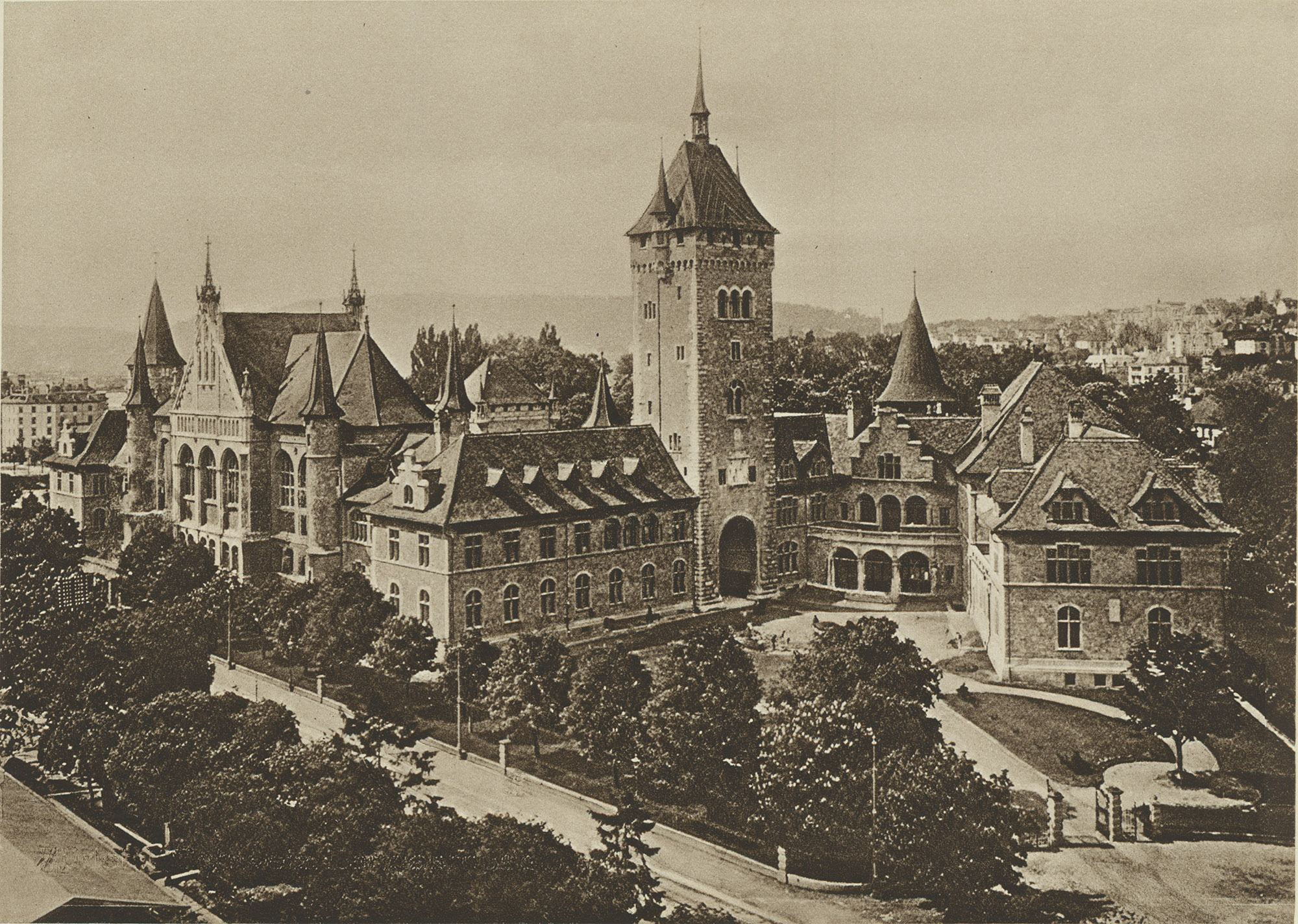 Landesmuseum Zürich, Innenhof 