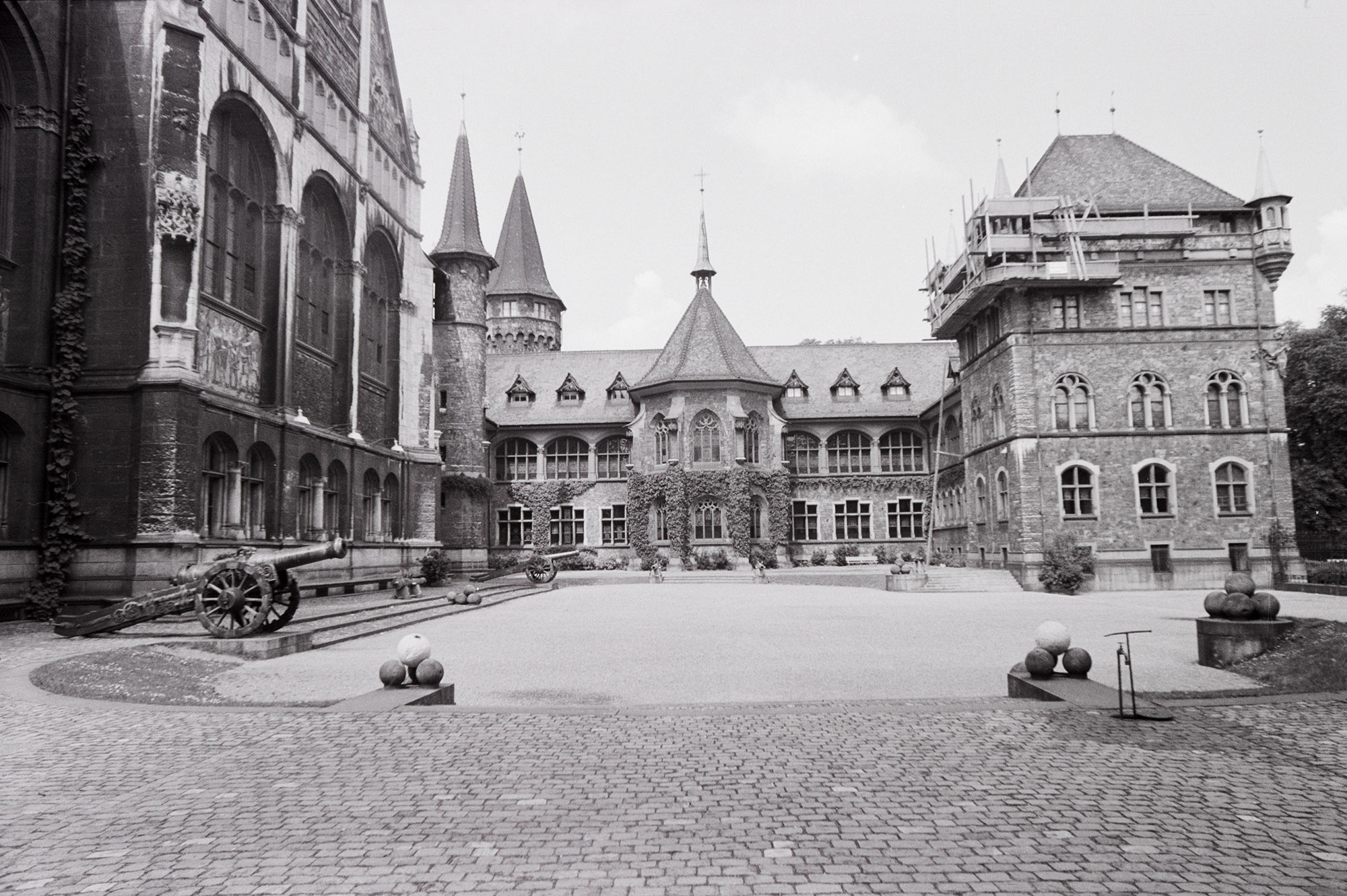 Swiss National Museum, Inner courtyard 