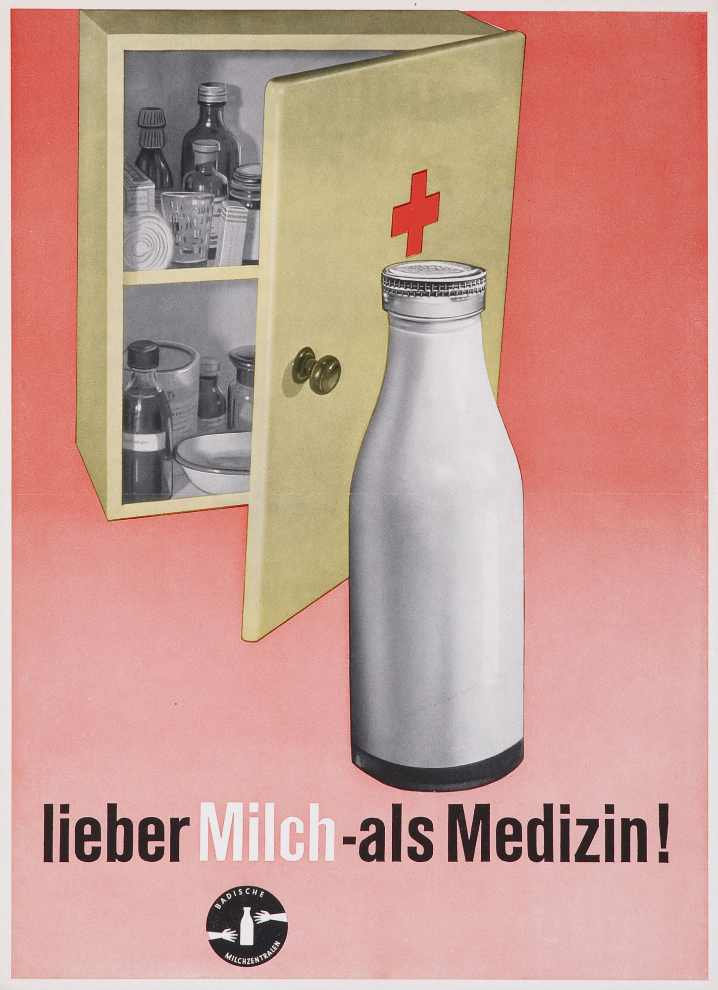 Milch macht jung und schön Anton Stankowski Poster