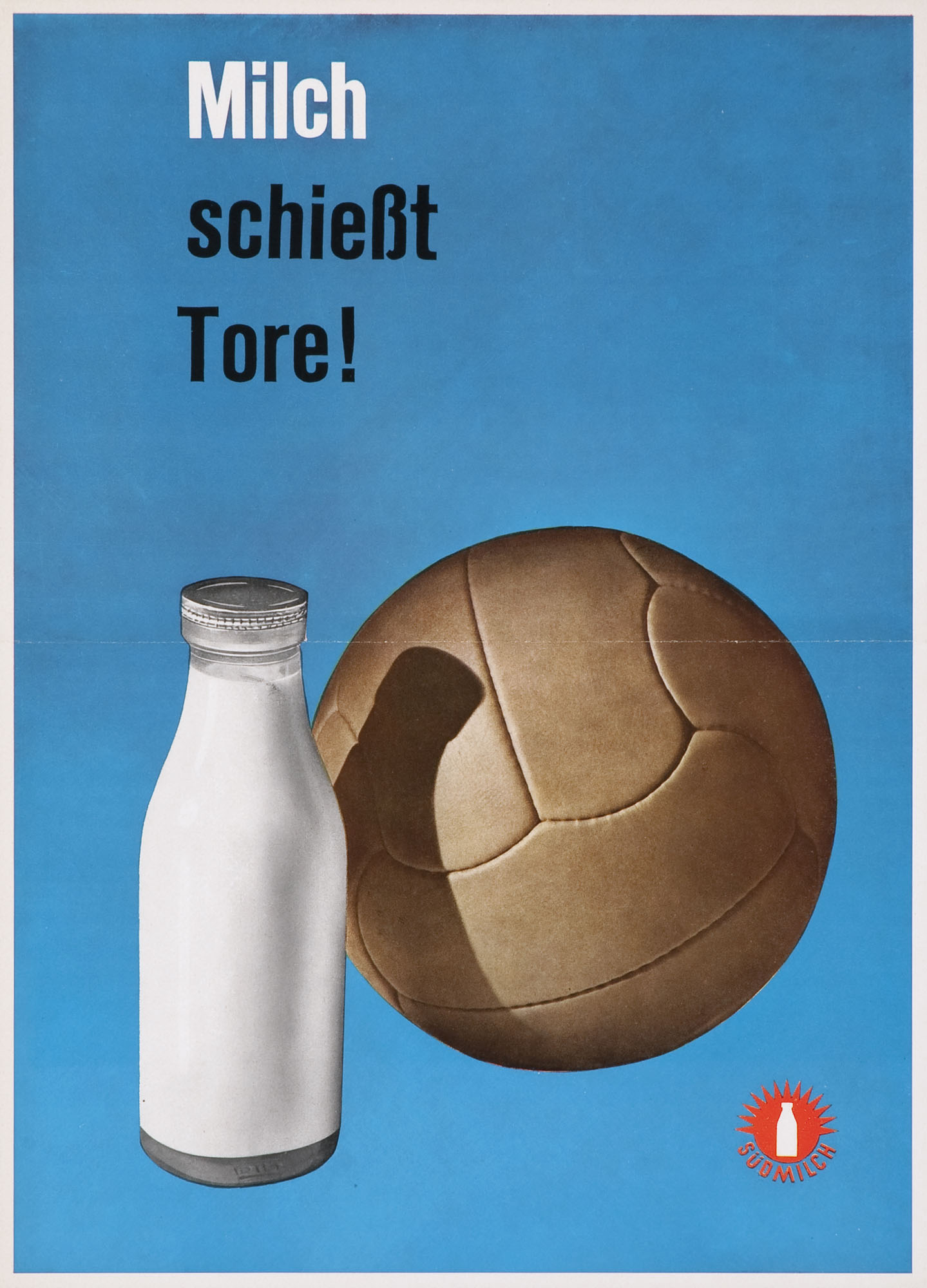 Milch macht jung und schön Anton Stankowski Plakat