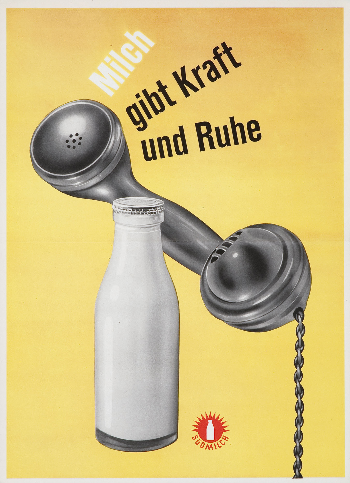 Milch macht jung und schön Anton Stankowski Affiche