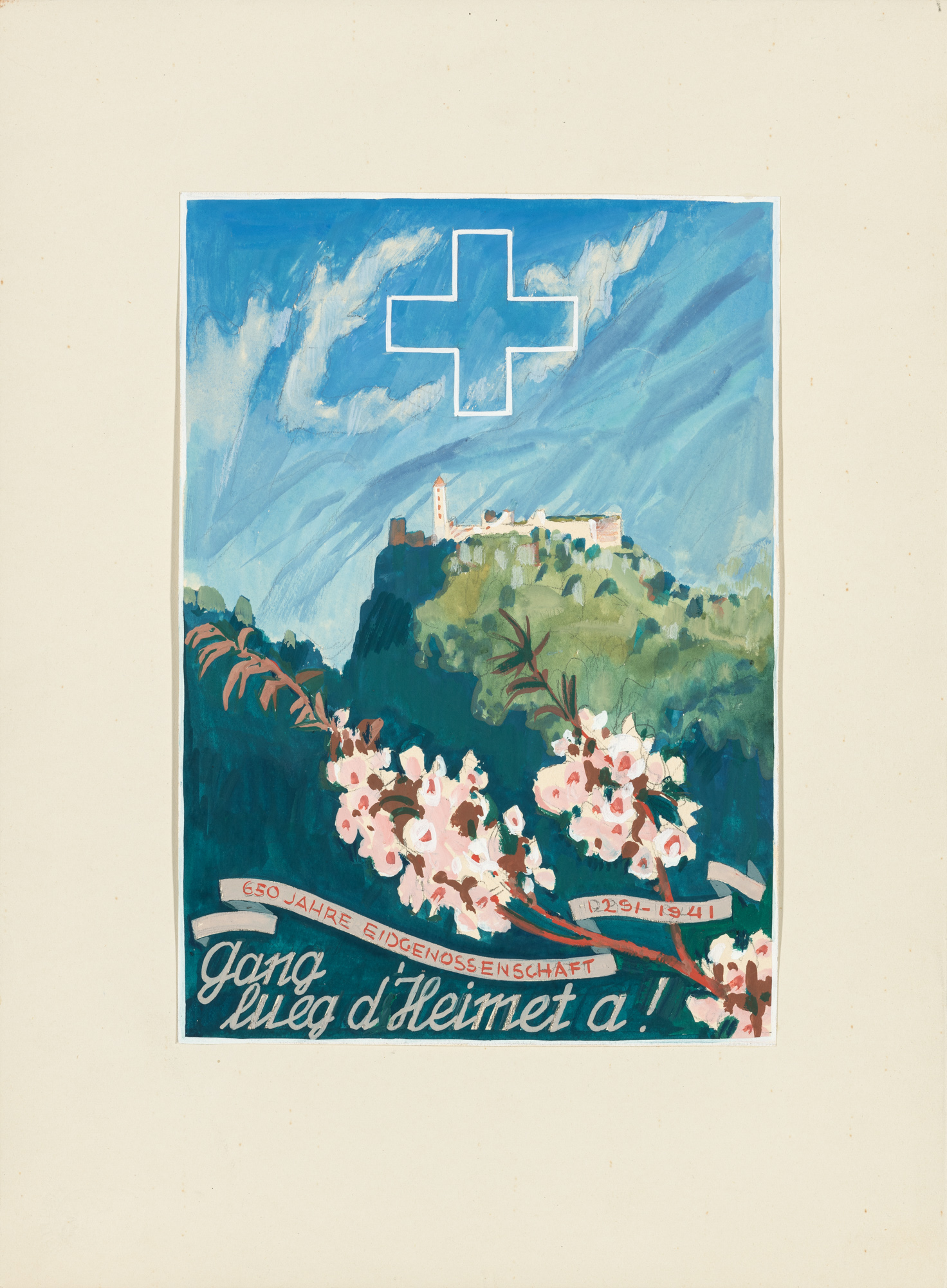 Bereise Dein Heimatland! Otto Baumberger Projet d’affiche