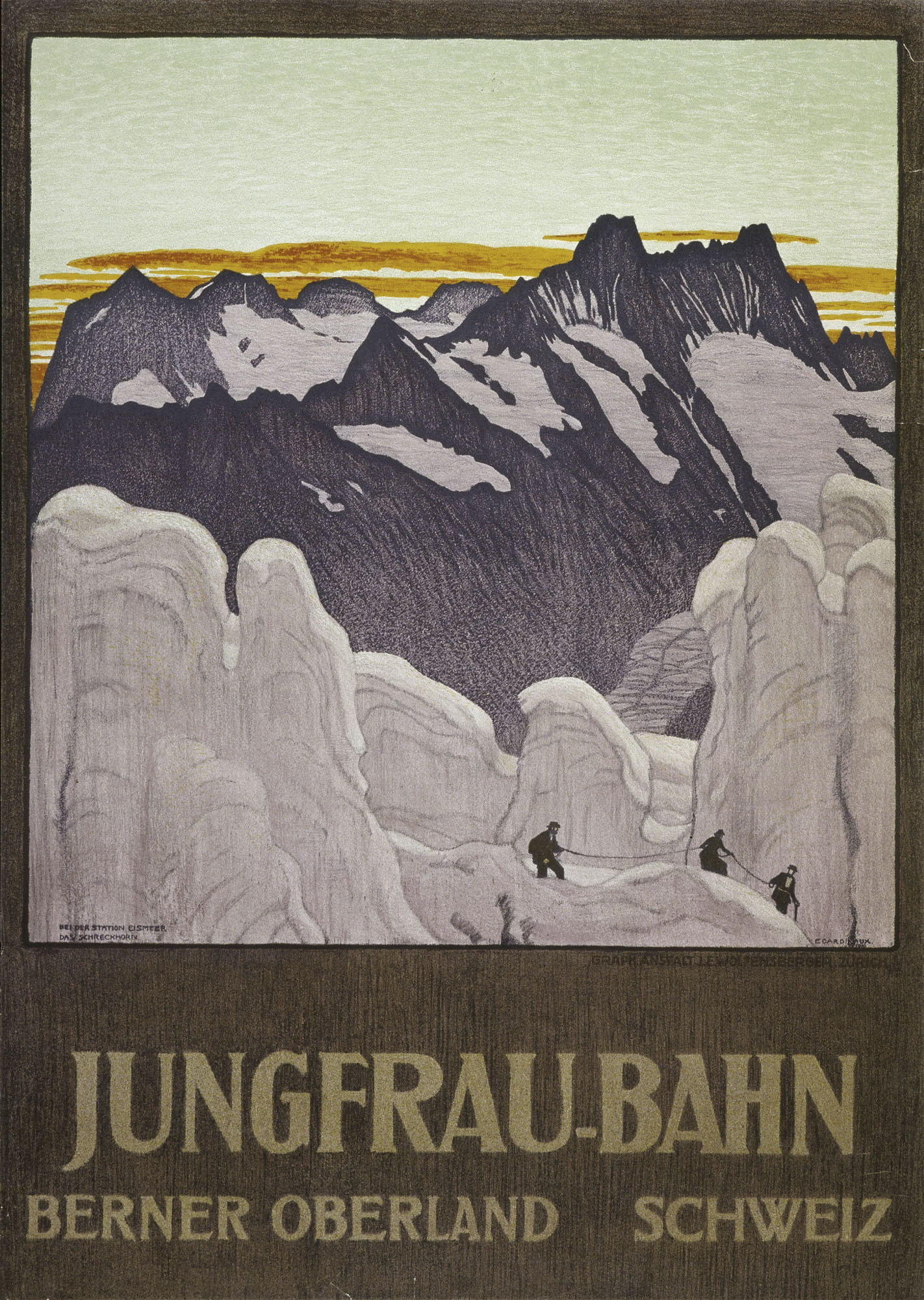 Zermatt Emil Cardinaux Poster