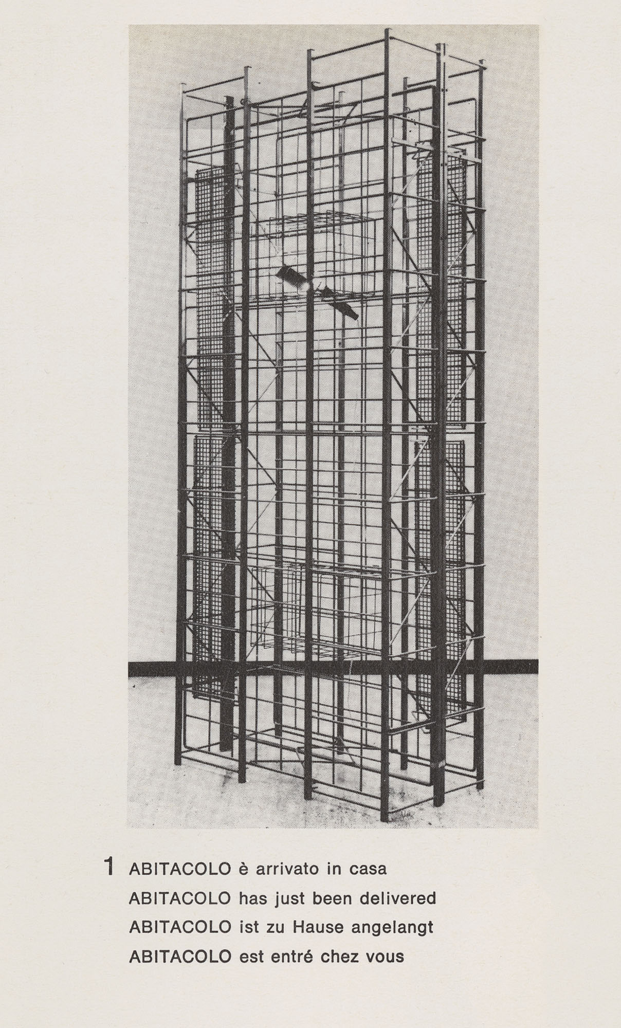 Abitacolo Bruno Munari Bett