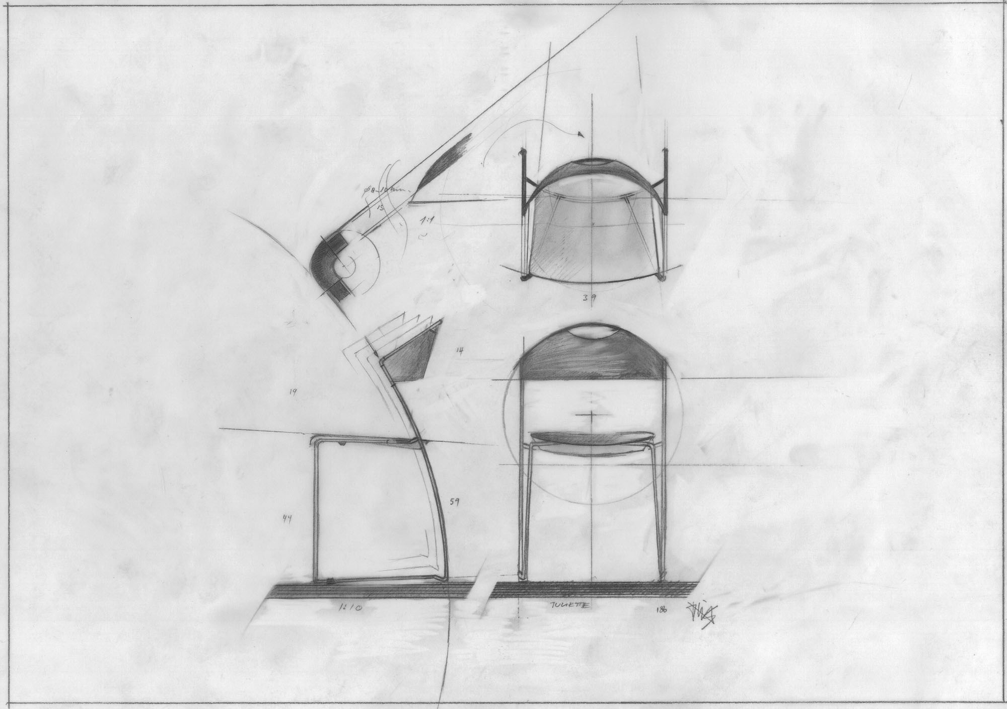 Juliette Hannes Wettstein Chaise